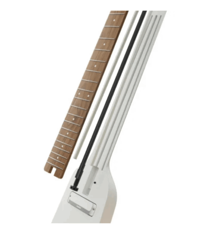 Donner HUSH-X PRO silent el-guitar hvid - Billede 15