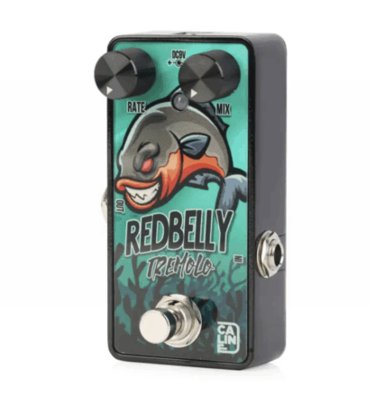 Caline G-007 Redbelly Tremolo guitar-effekt-pedal - Billede 2