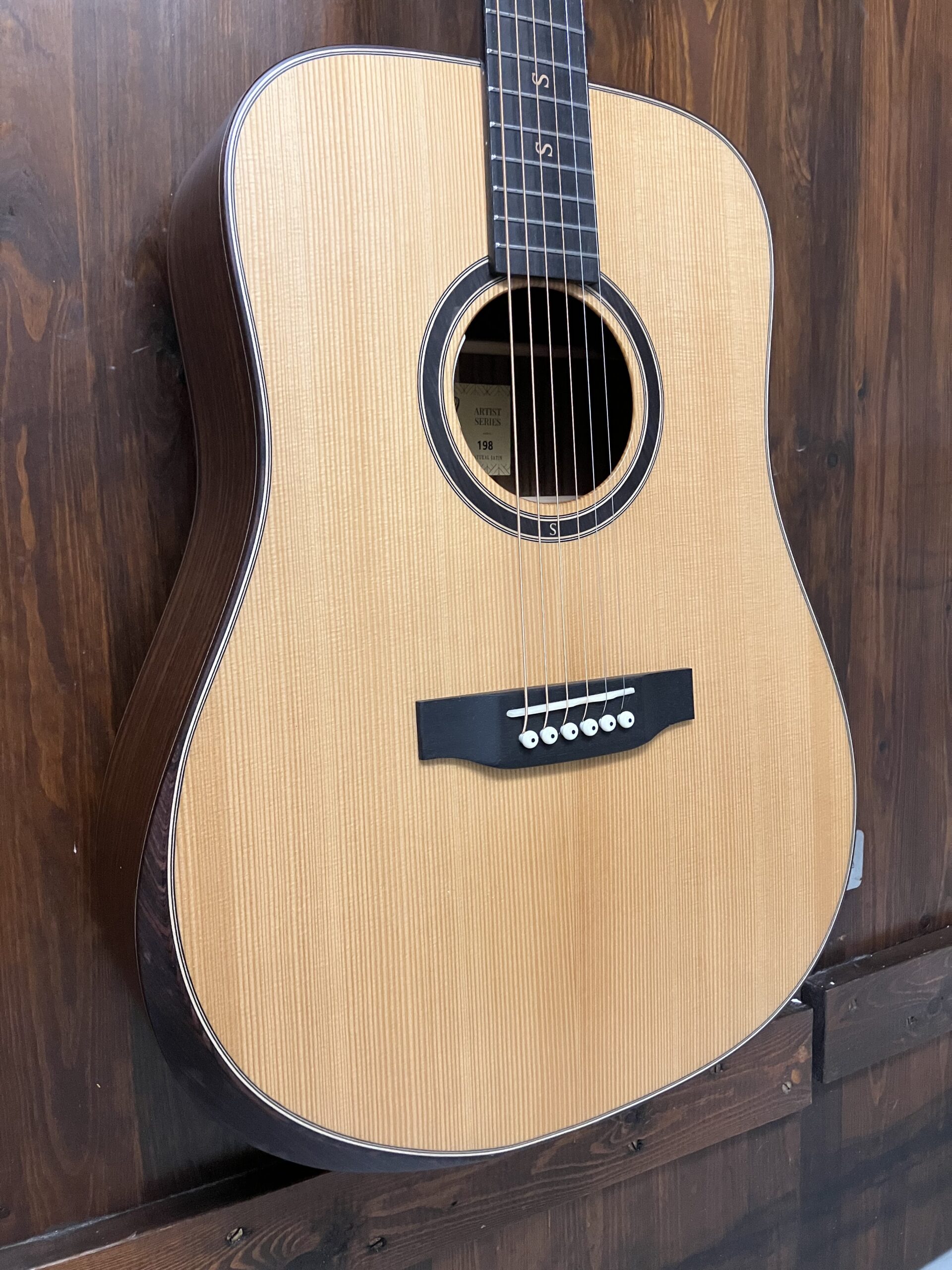 Santana Artist 198 natural satin m. hardcase (brugt) - Billede 3