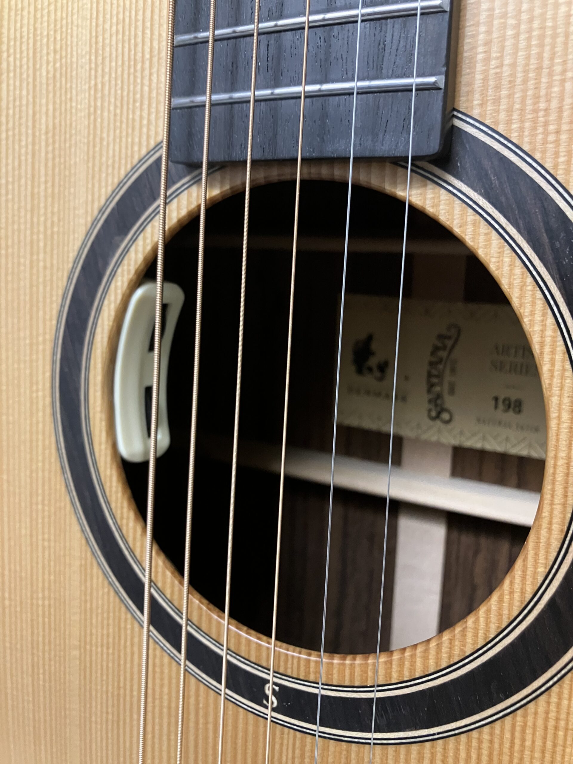 Santana Artist 198 natural satin m. hardcase (brugt) - Billede 4