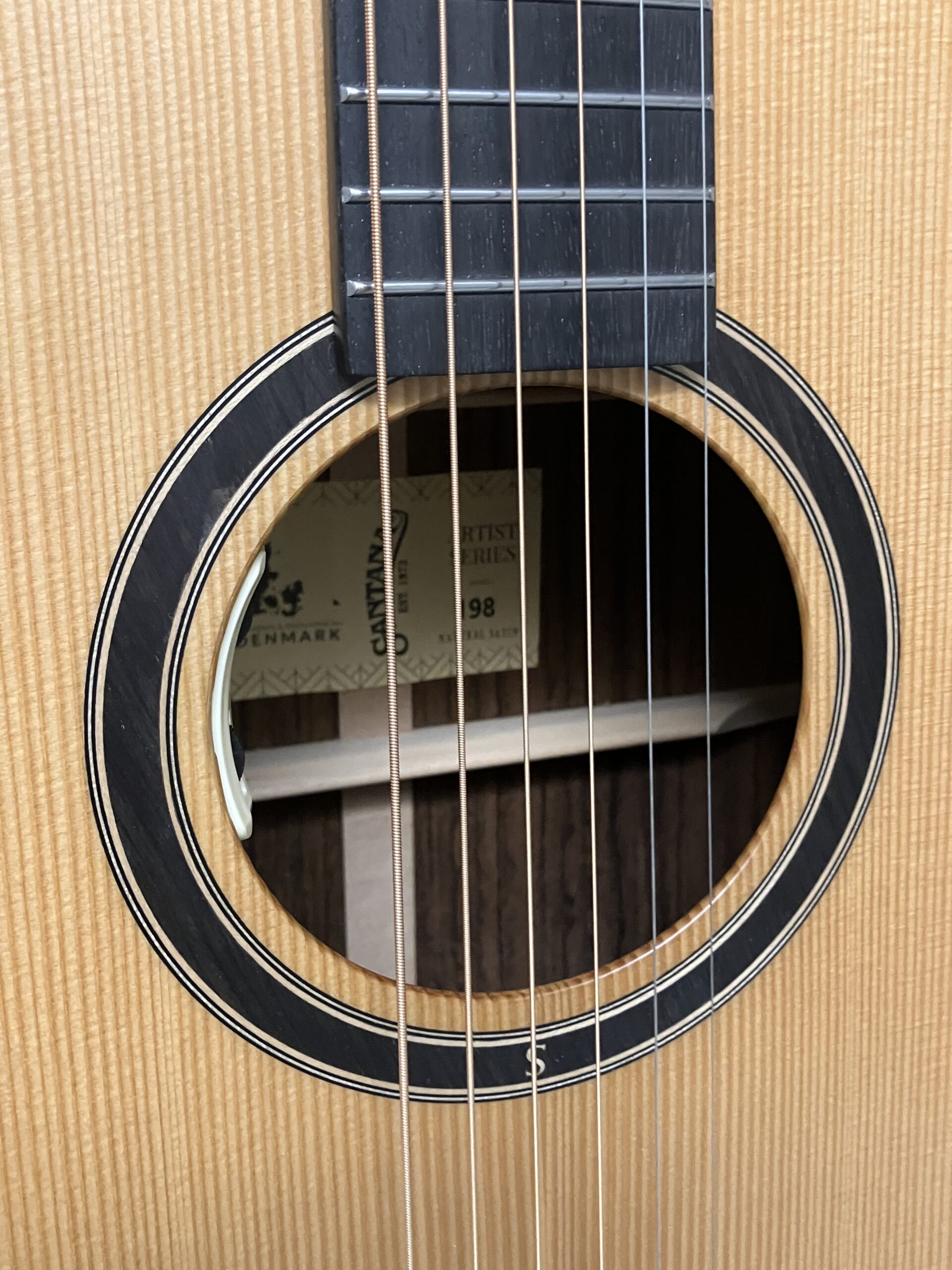 Santana Artist 198 natural satin m. hardcase (brugt) - Billede 6