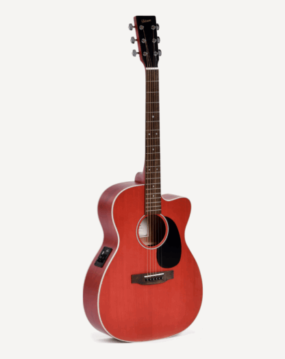 Ditson 000C-10E Tranclucent Dark Red
