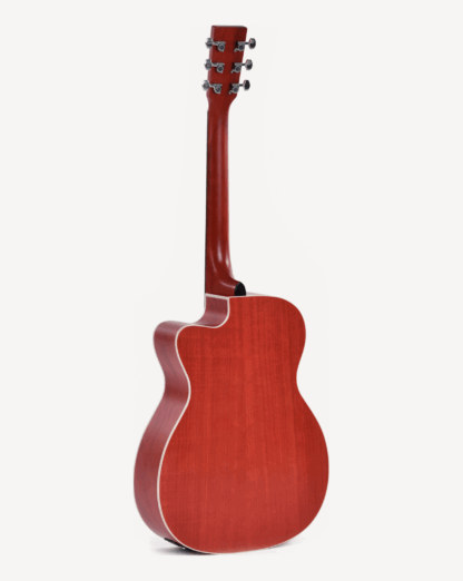 Ditson 000C-10E Tranclucent Dark Red - Billede 2