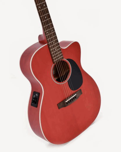 Ditson 000C-10E Tranclucent Dark Red - Billede 3