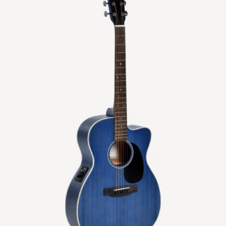 Ditson 000C-10E Tranclucent Ultramarine Blue