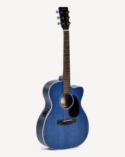 Ditson 000C-10E Tranclucent Ultramarine Blue