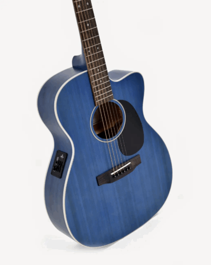 Ditson 000C-10E Tranclucent Ultramarine Blue - Billede 3