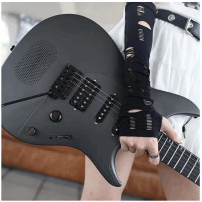 Enya Inspire Carbon Fiber el-guitar black - Billede 8