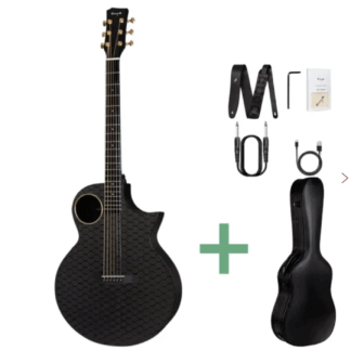 Enya X4 Pro Carbon Fiber western-guitar black