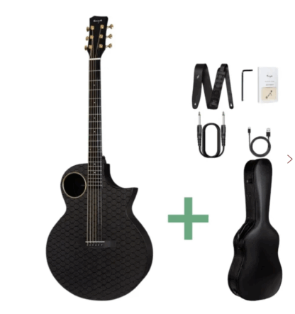 Enya X4 Pro Carbon Fiber western-guitar black