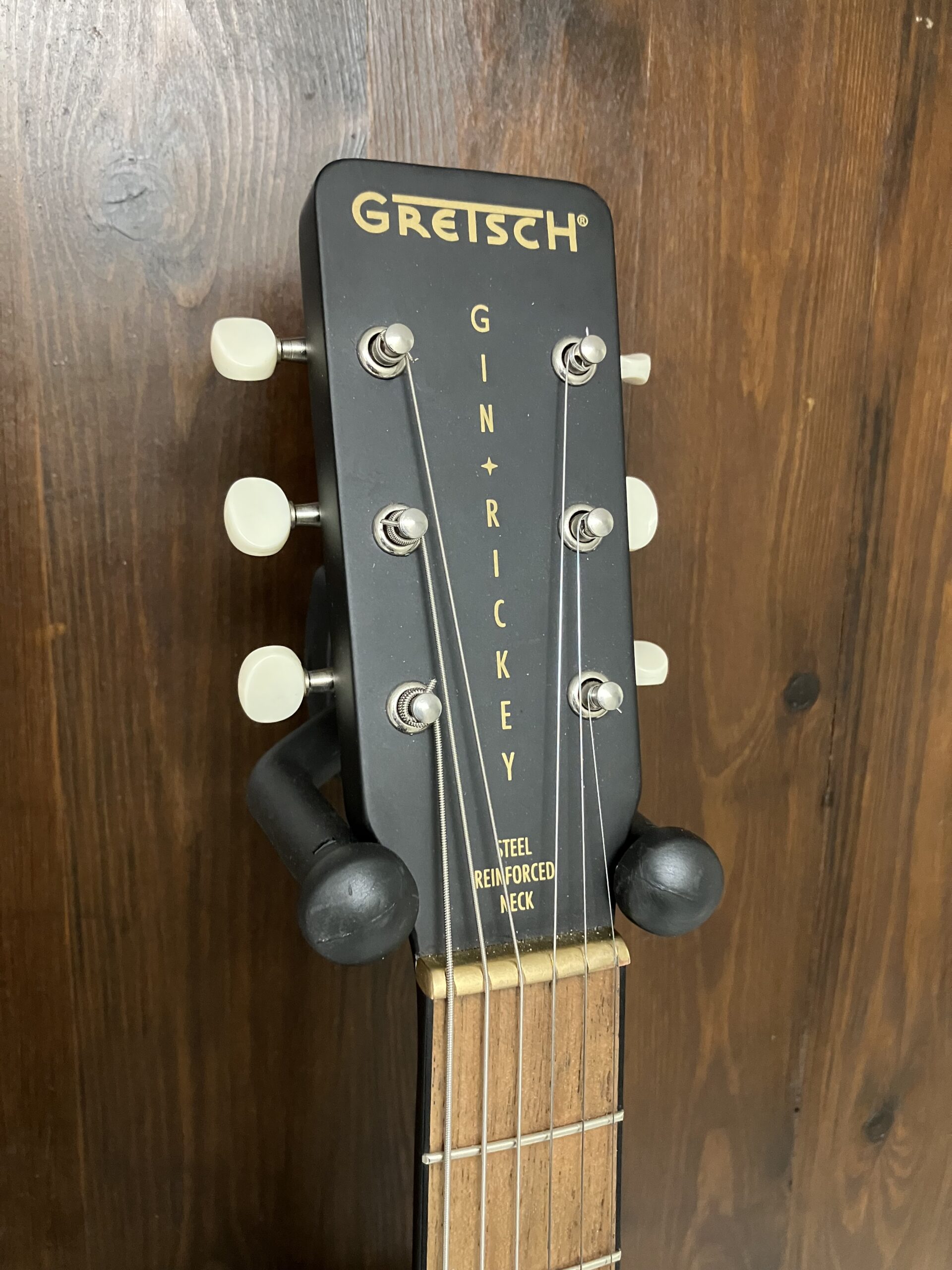 Gretsch Deltoluxe Parlour Electro Acoustic, Black Top (brugt) - Billede 2