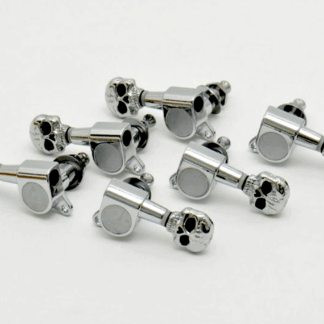 Kluson Tuners Skull 3+3 chrome