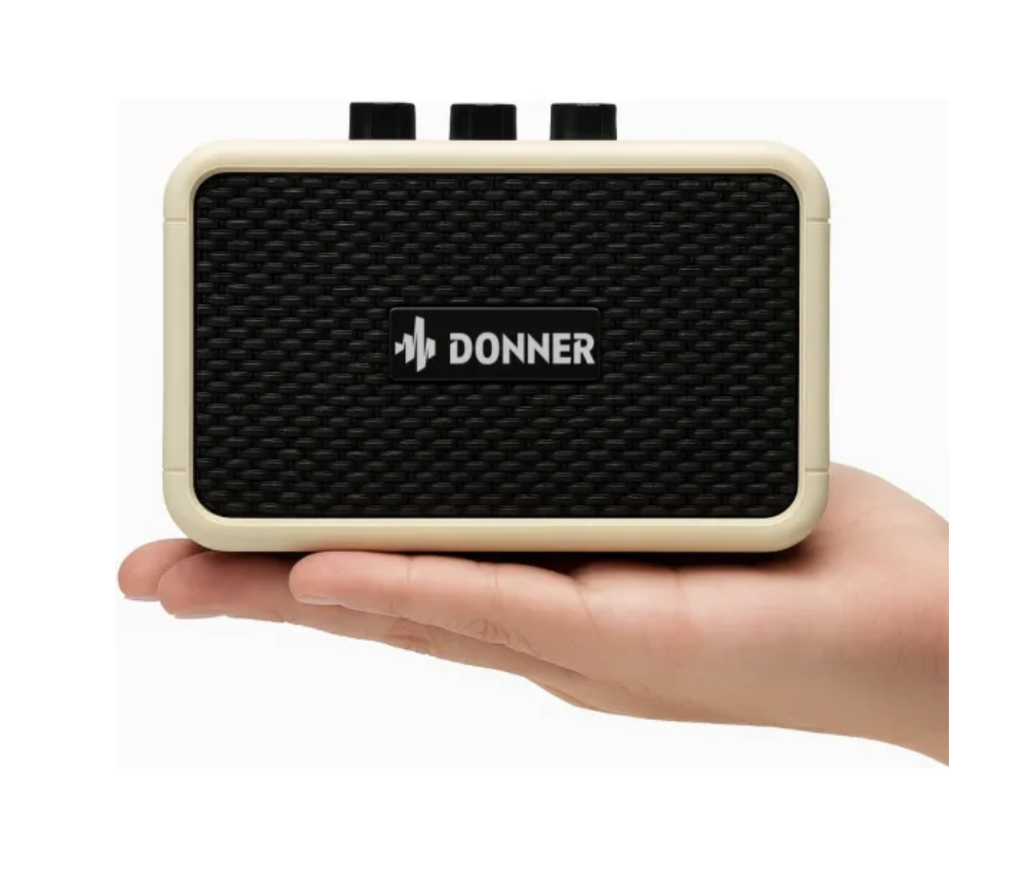 Donner DA-10B guitarforstærker vintage white