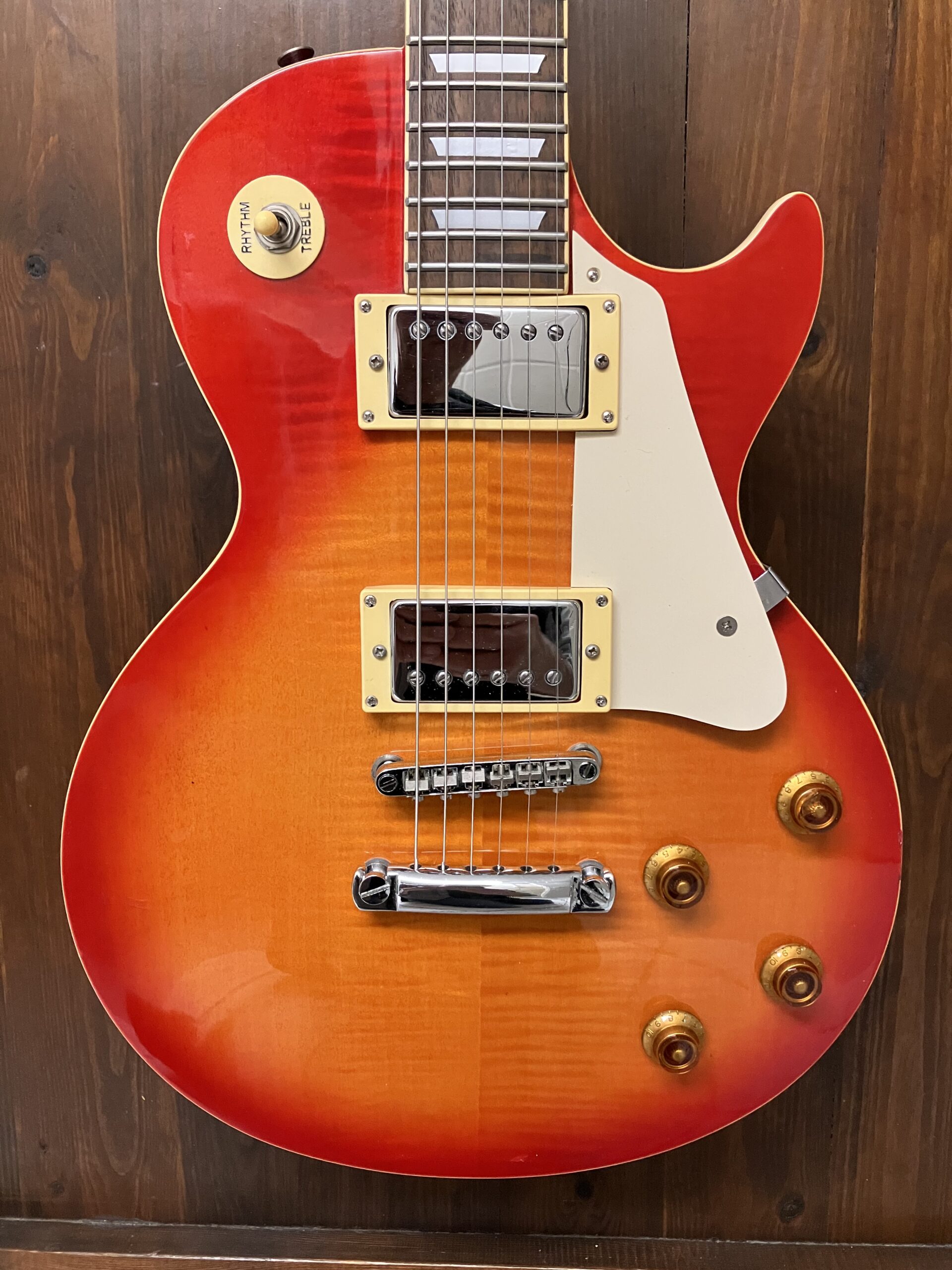 Epiphone by GIBSON Les Paul Standard LPS 1998 - Flame Heritage Cherry Sunburst - KOREA - Billede 7