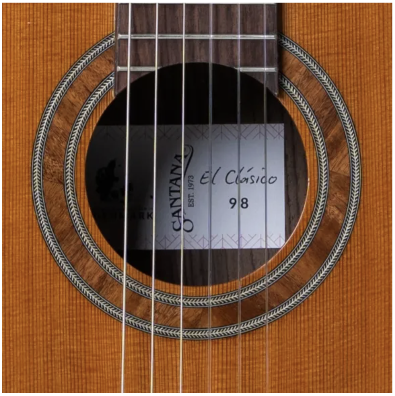 Santana El Clásico 98 spansk guitar m. pickup-system - Billede 7