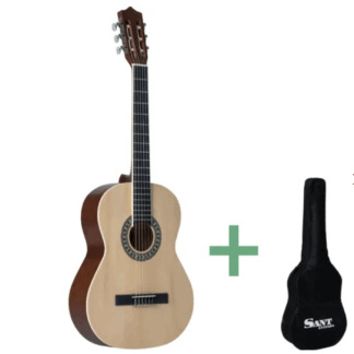 Sant Guitars CL-50 SNA spansk guitar nature m. taske