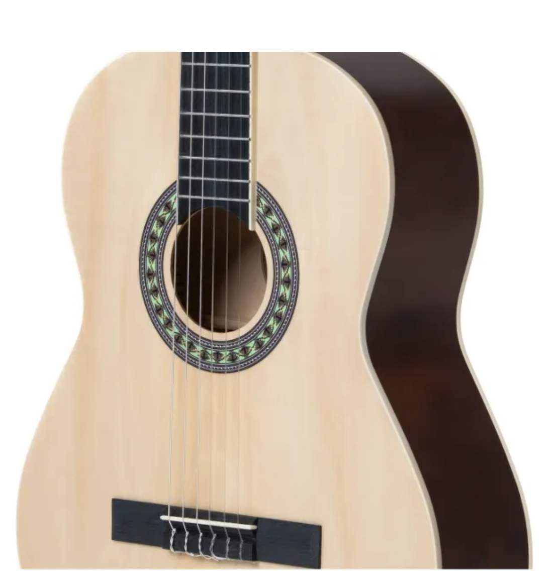 Sant Guitars CL-50 SNA spansk guitar nature m. taske - Billede 4