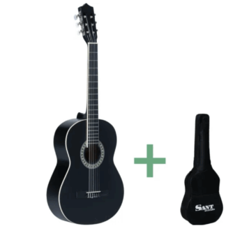 Sant Guitars CL-50 SBK spansk guitar sort m. taske