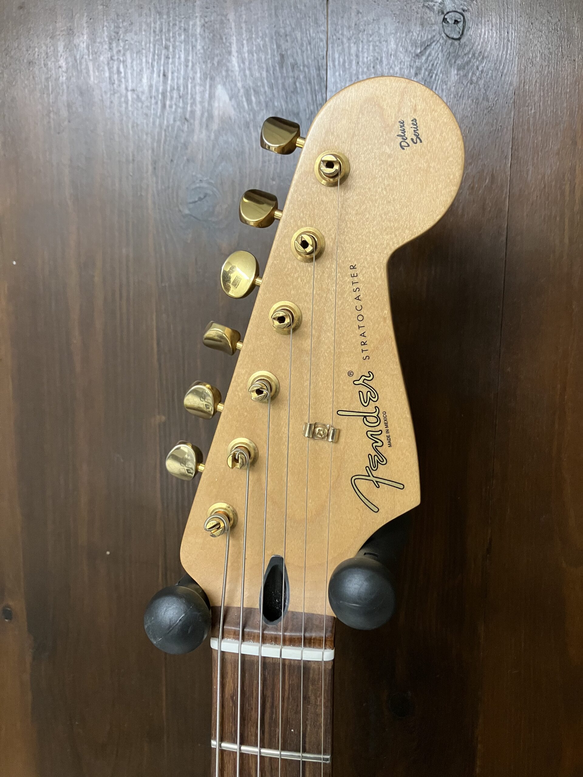 Fender Mexico Deluxe Player Stratocaster Ash Honey Blonde MIM Strat Guitar (årg 2011) - Billede 7