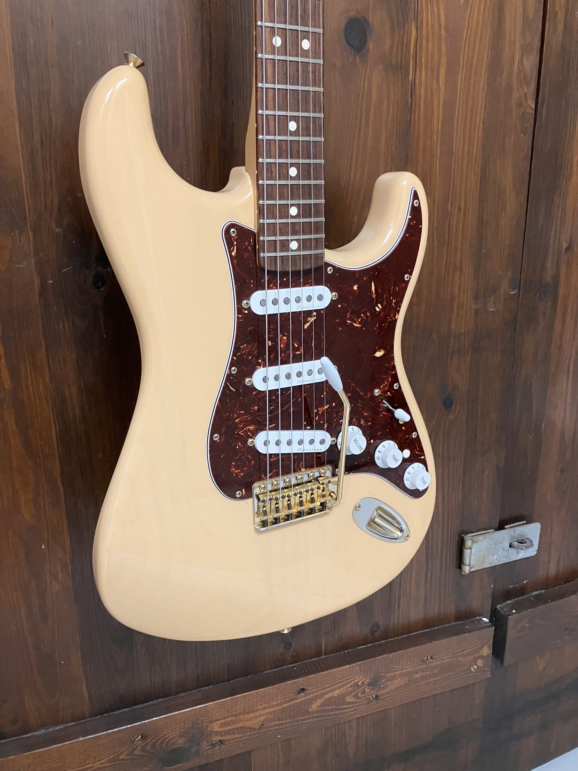 Fender Mexico Deluxe Player Stratocaster Ash Honey Blonde MIM Strat Guitar (årg 2011) - Billede 5