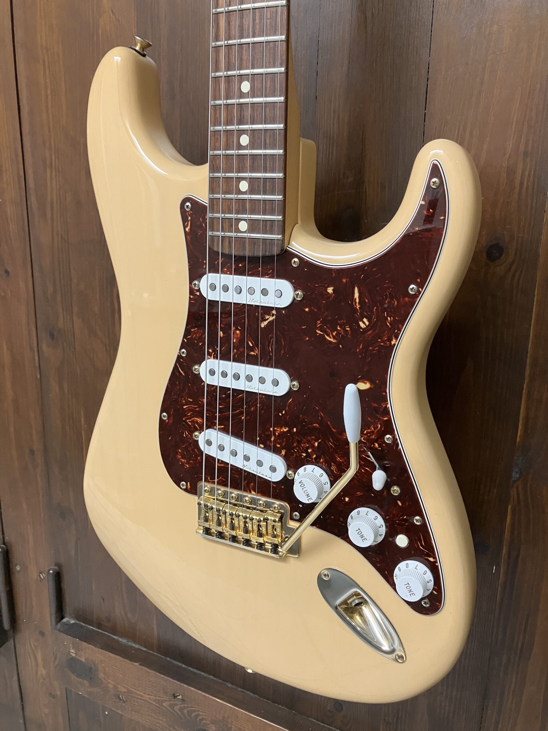 Fender Mexico Deluxe Player Stratocaster Ash Honey Blonde MIM Strat Guitar (årg 2011) - Billede 6