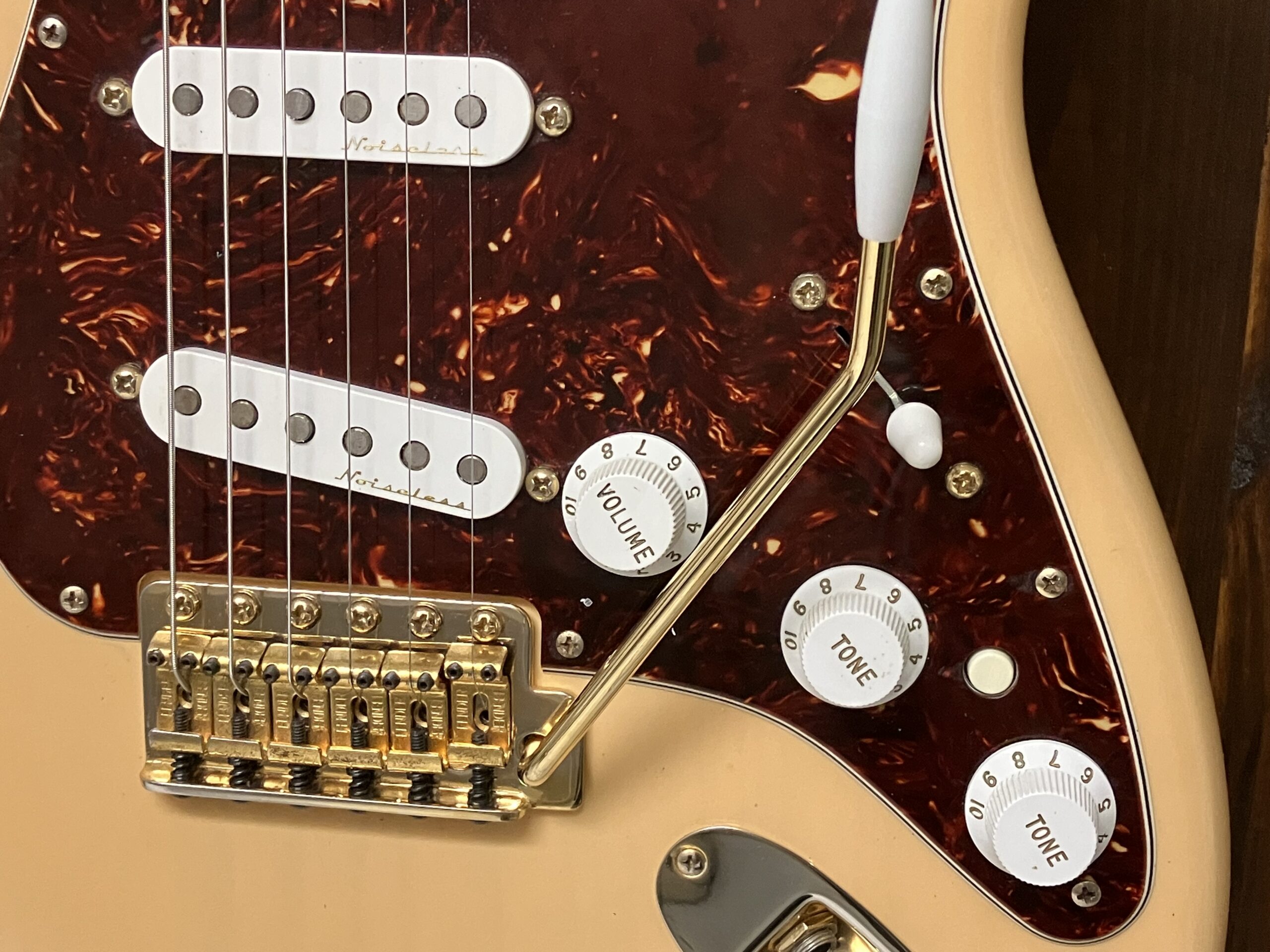 Fender Mexico Deluxe Player Stratocaster Ash Honey Blonde MIM Strat Guitar (årg 2011) - Billede 3