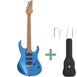 Donner DST-700 el-guitar blå m. gigbag