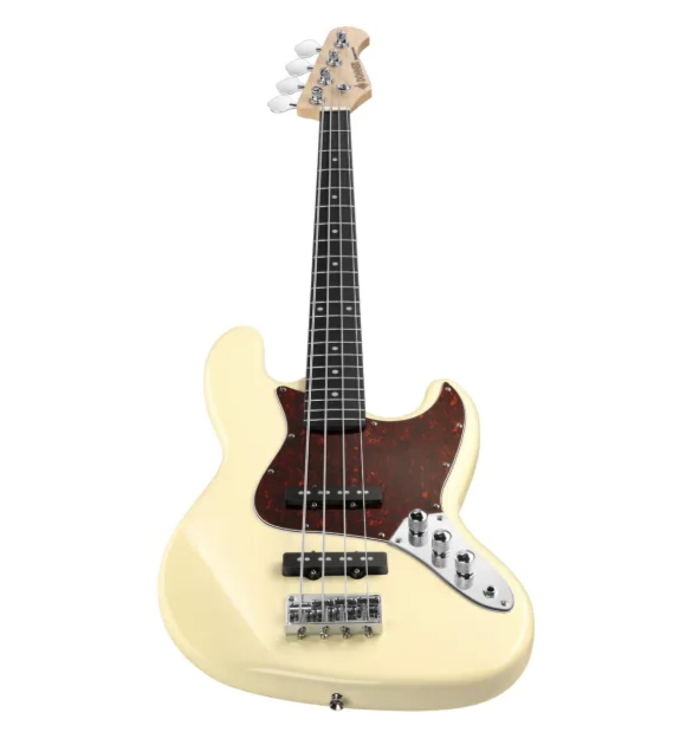 Donner DJB-510B el-bas olympic white m. gigbag og tilbehør - Billede 7