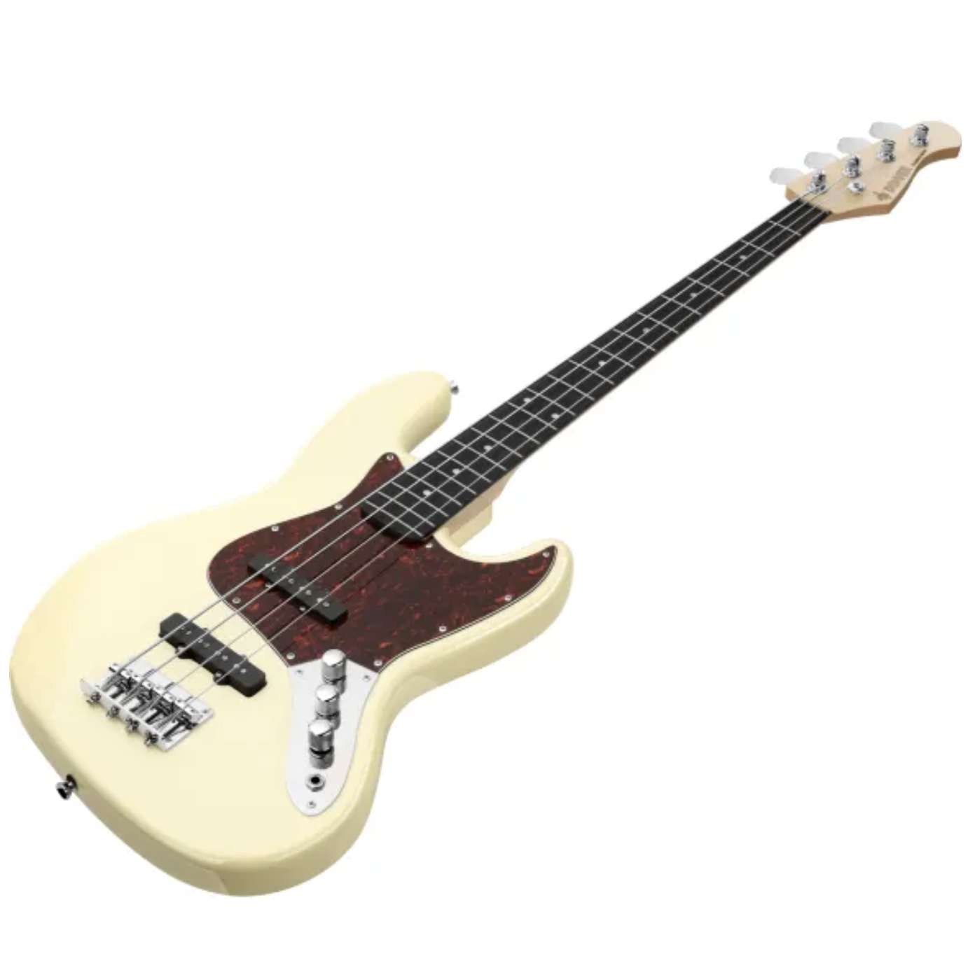 Donner DJB-510B el-bas olympic white m. gigbag og tilbehør - Billede 4