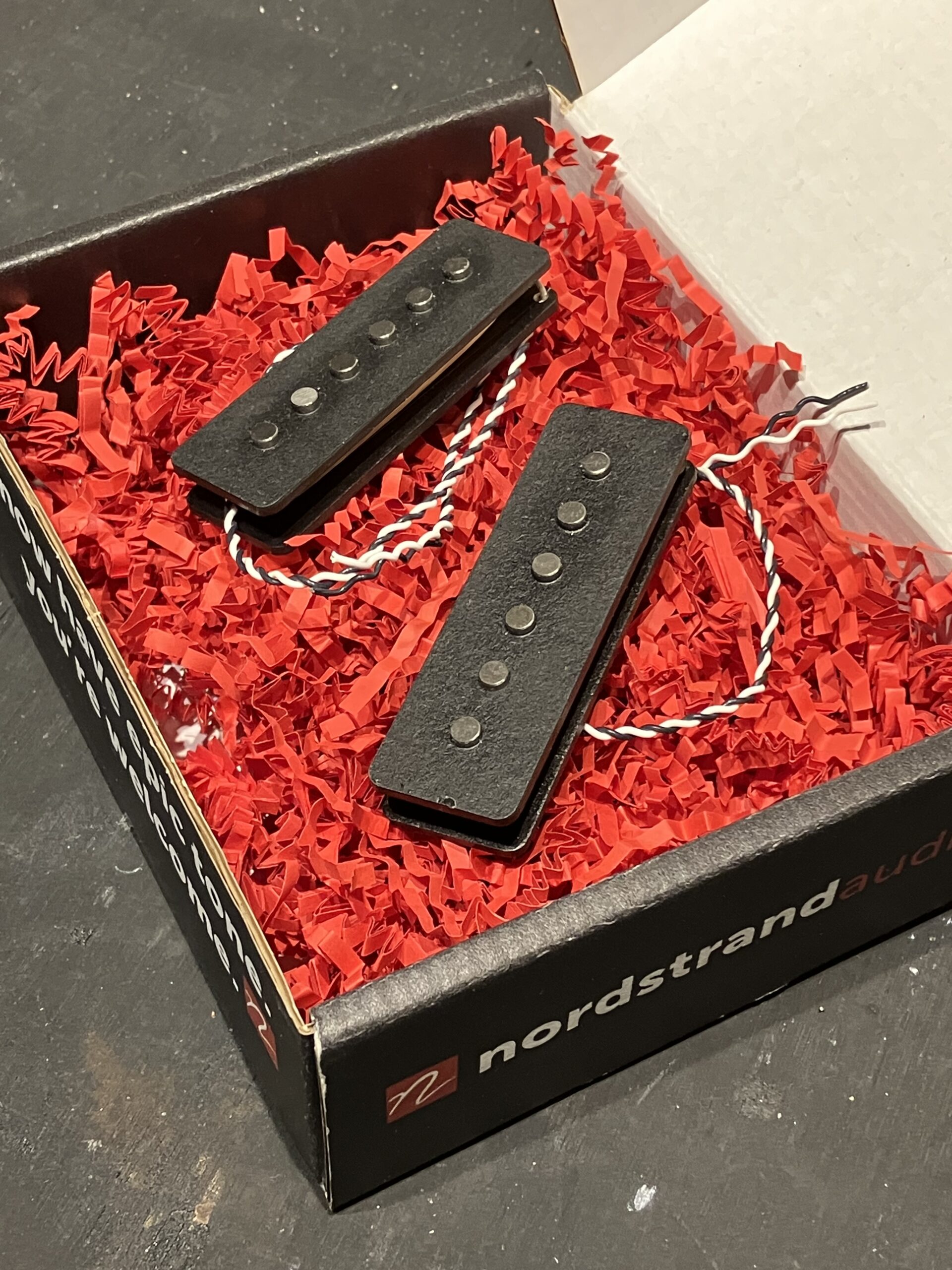 Nordstrand Audio AL-SAT Single Coil G&L ASAT pickup sæt (brugt) - Billede 2