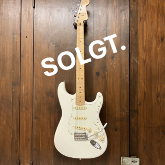 Fender 50s Stratocaster, Maple Fingerboard, White (brugt årg. 2021). SOLGT